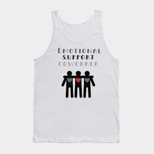 Emotional Support Coworker Tank Top